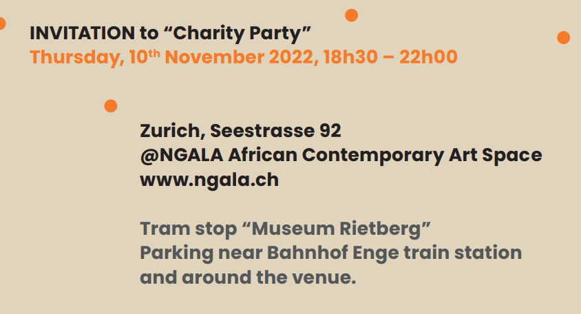 Charity Party Zurich 10 Nov 2022